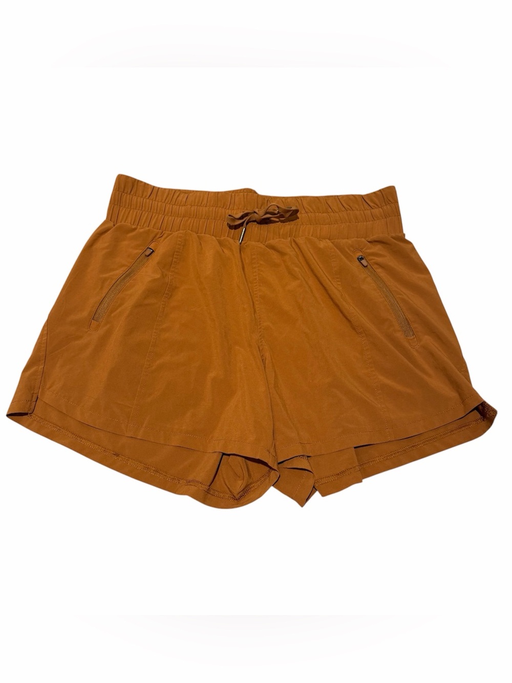 all in motion burnt orange drawstring athletic shorts